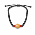 SutraSpark Tibetan Dzi bracelet